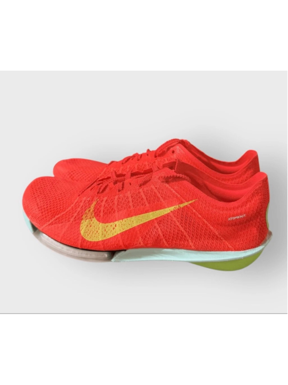 Nike Air Zoom Victory 2 Crimson Coral Track Spikes FD8411-600 Mens 7 Womens 8.5 - Picture 3 of 8